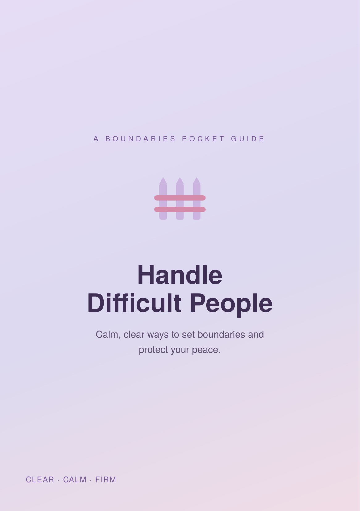 Handle Difficult People cover